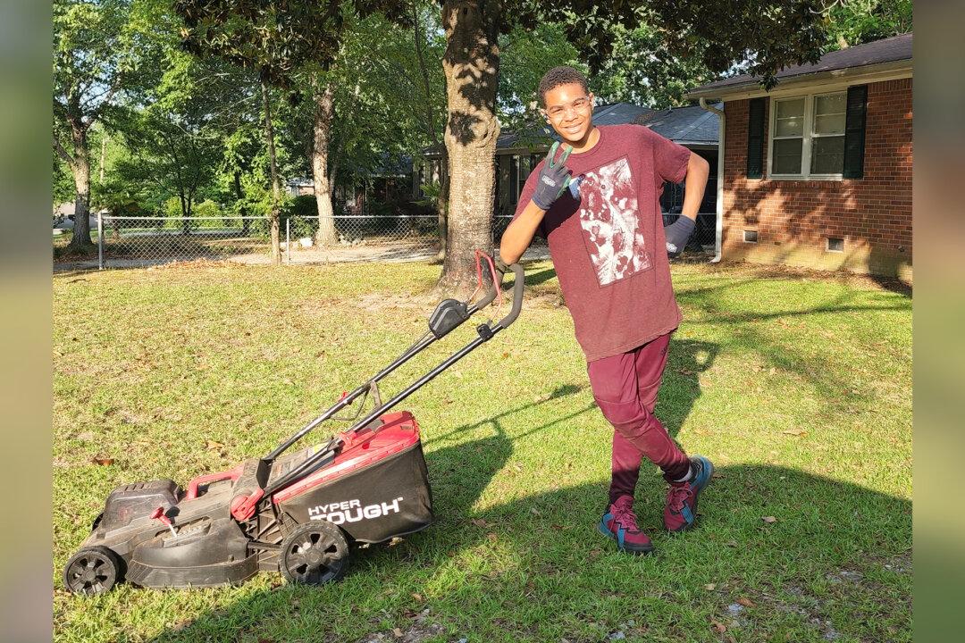 Boy, 14, Starts Lawn Care Business to Raise Money for Legal Fees So His Stepfather Can Adopt Him
