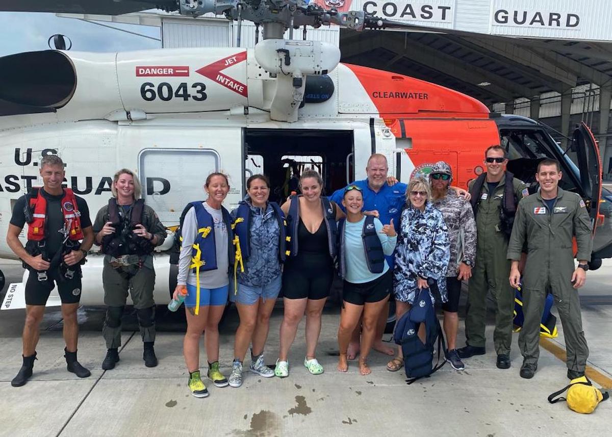 7 Rescued by Coast Guard After Lightning Strikes Boat Off Florida