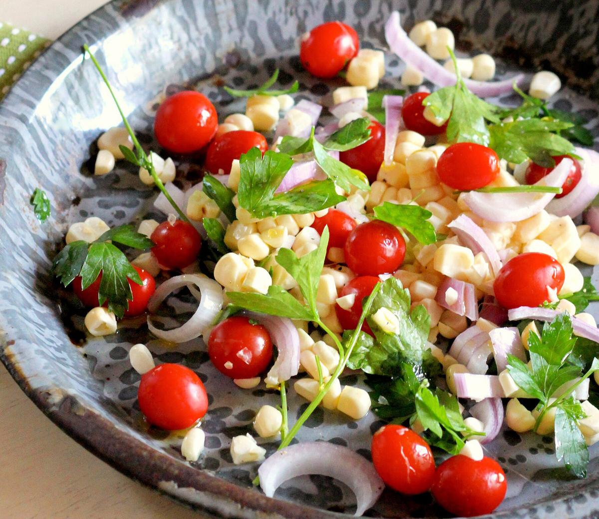A Lazy Salad for a Steamy Day