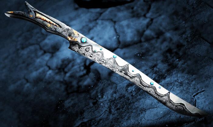 Bladesmith Forges 4.5-Billion-Year-Old Meteorite Metal Into ‘Extraterrestrial’ Knife—And It Looks Unreal