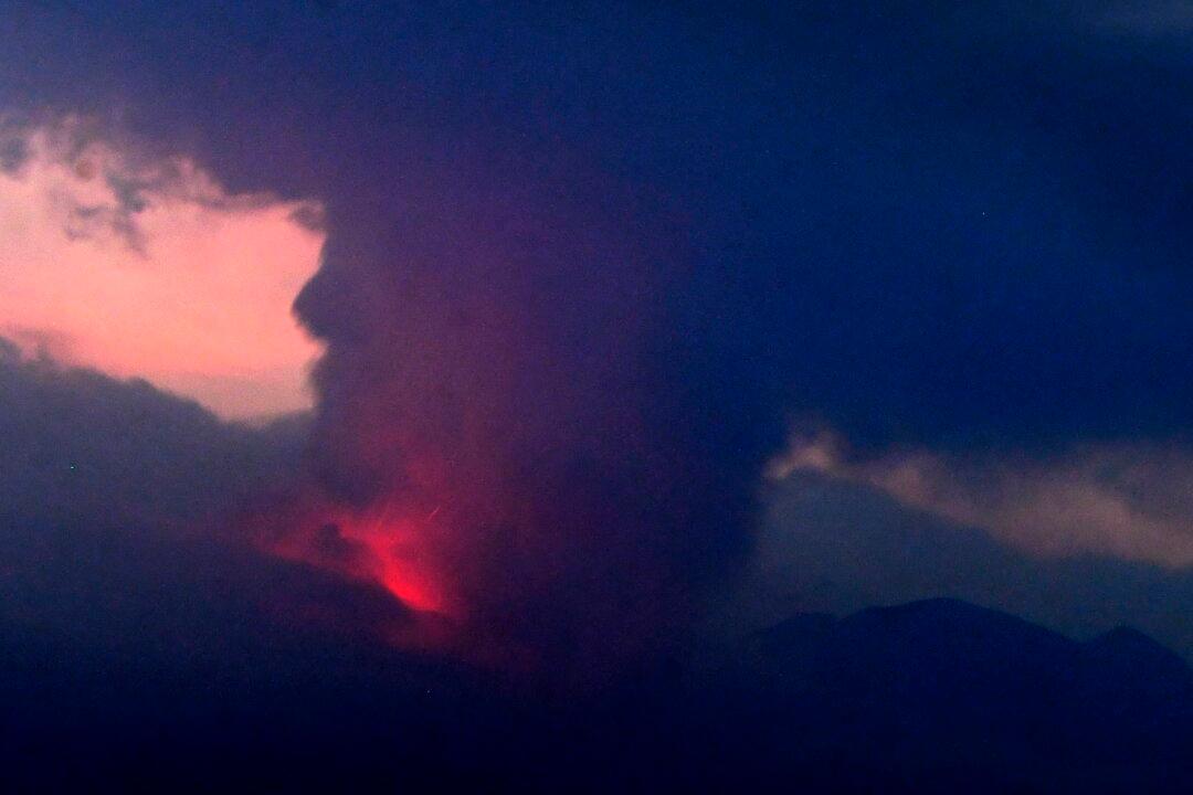 Japan’s Sakurajima Volcano Erupts, Triggering Evacuation