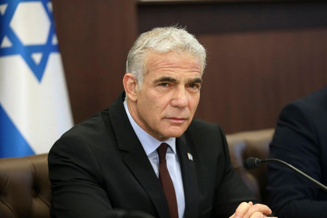 Israel’s Caretaker Prime Minister Lapid Holds First Cabinet Meeting