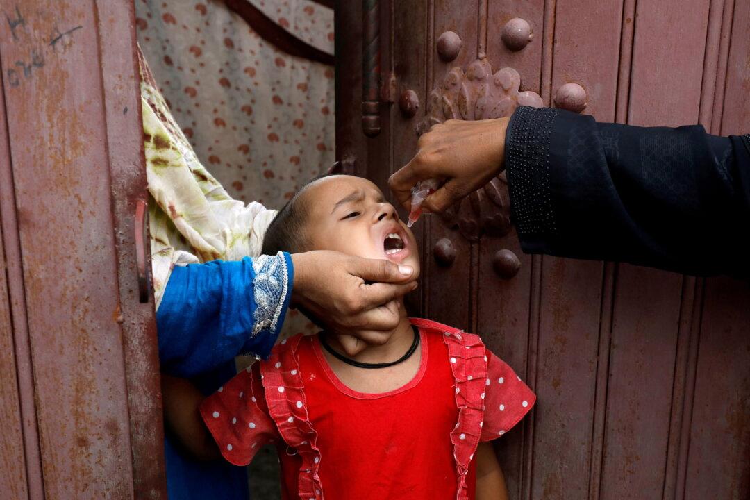 Pakistan Reports Polio Case to Take Year’s Count to 13