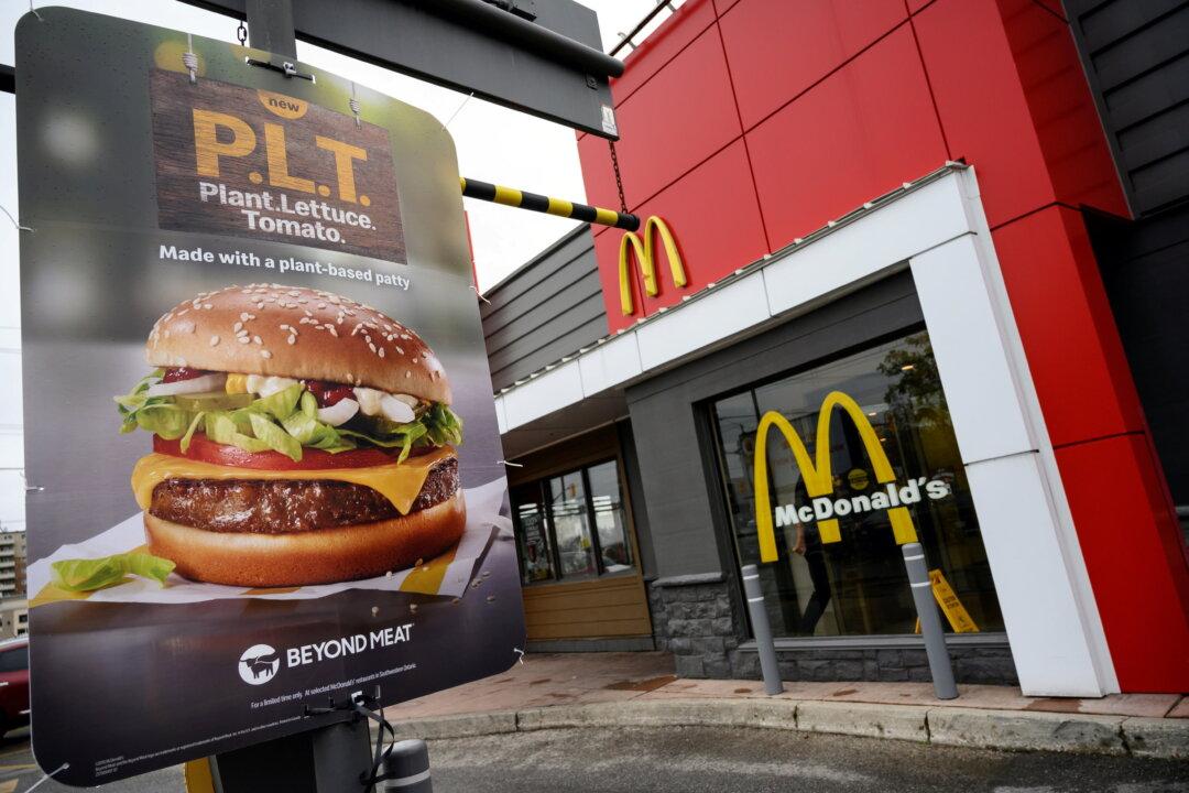 McDonald’s Ends Testing McPlant Burger, Adding Pressure on Beyond Meat Stock
