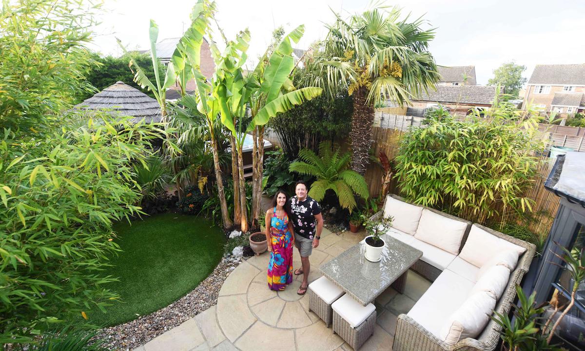 Couple Transform Their Garden Into a Tropical Haven With Exotic Plant Collection