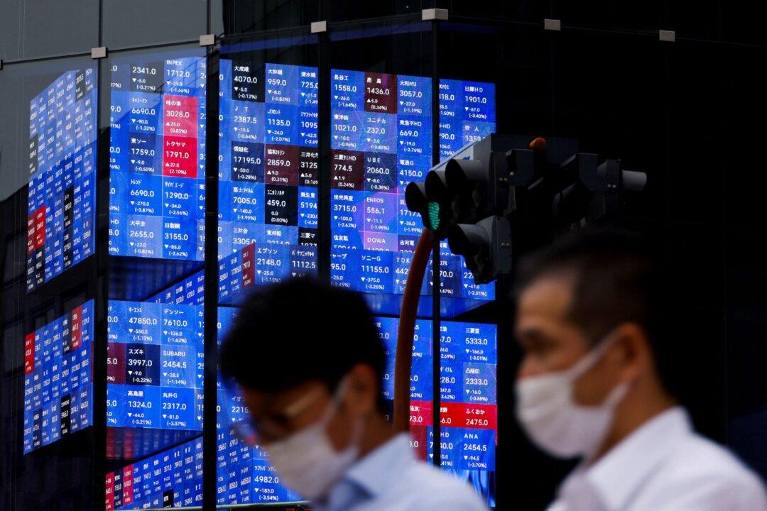 Stocks Fall, Dollar Gains as US Inflation Prompts 100 bps Hike Bets