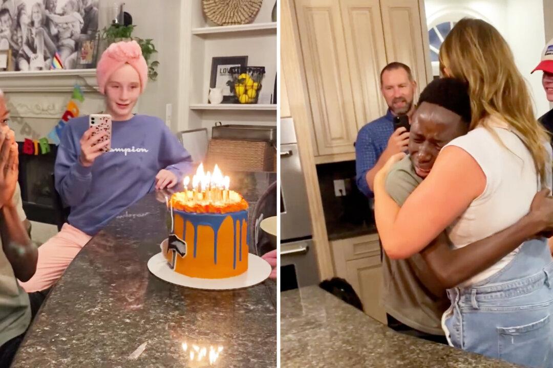 ‘Those Are Happy Tears’: 6th Grader Gets 1st Birthday Cake of His Life After Being Adopted