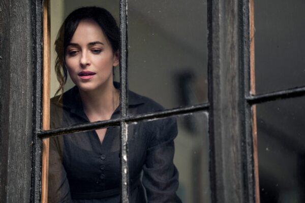 Dakota Johnson as Anne Elliot in "Persuasion." (Nick Wall/Netflix)