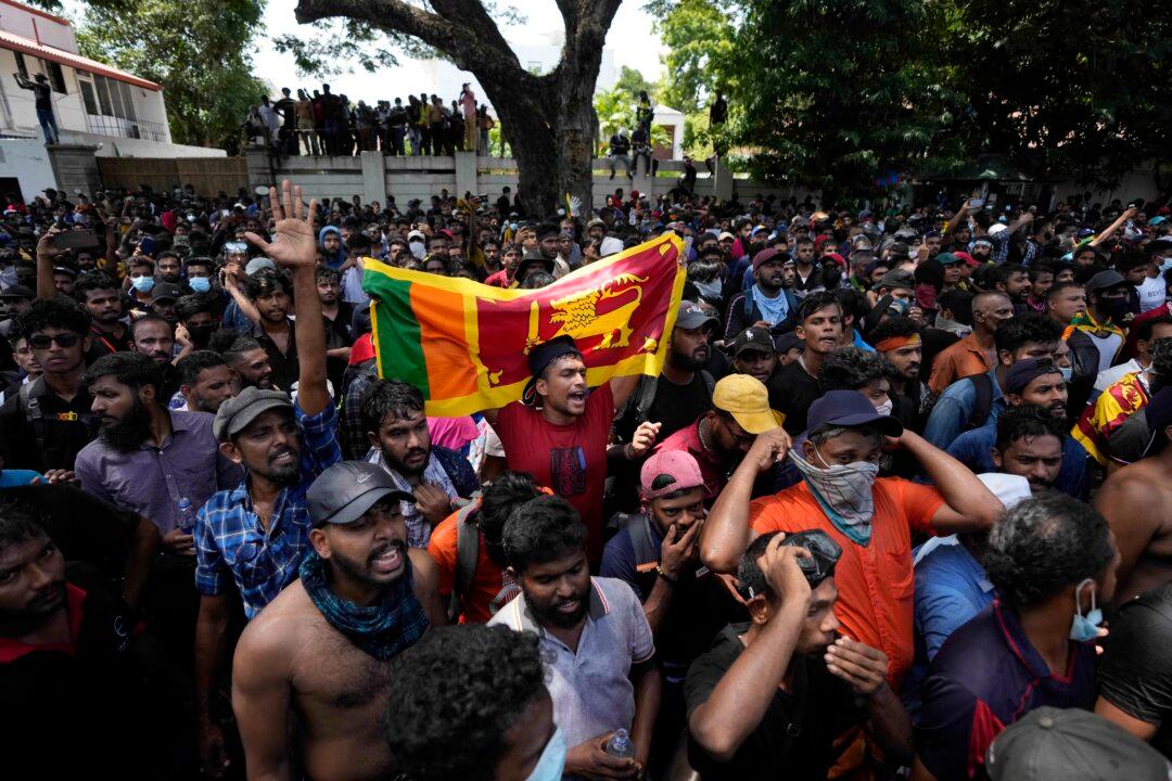 Thousands Protest Against Sri Lanka’s New Acting President