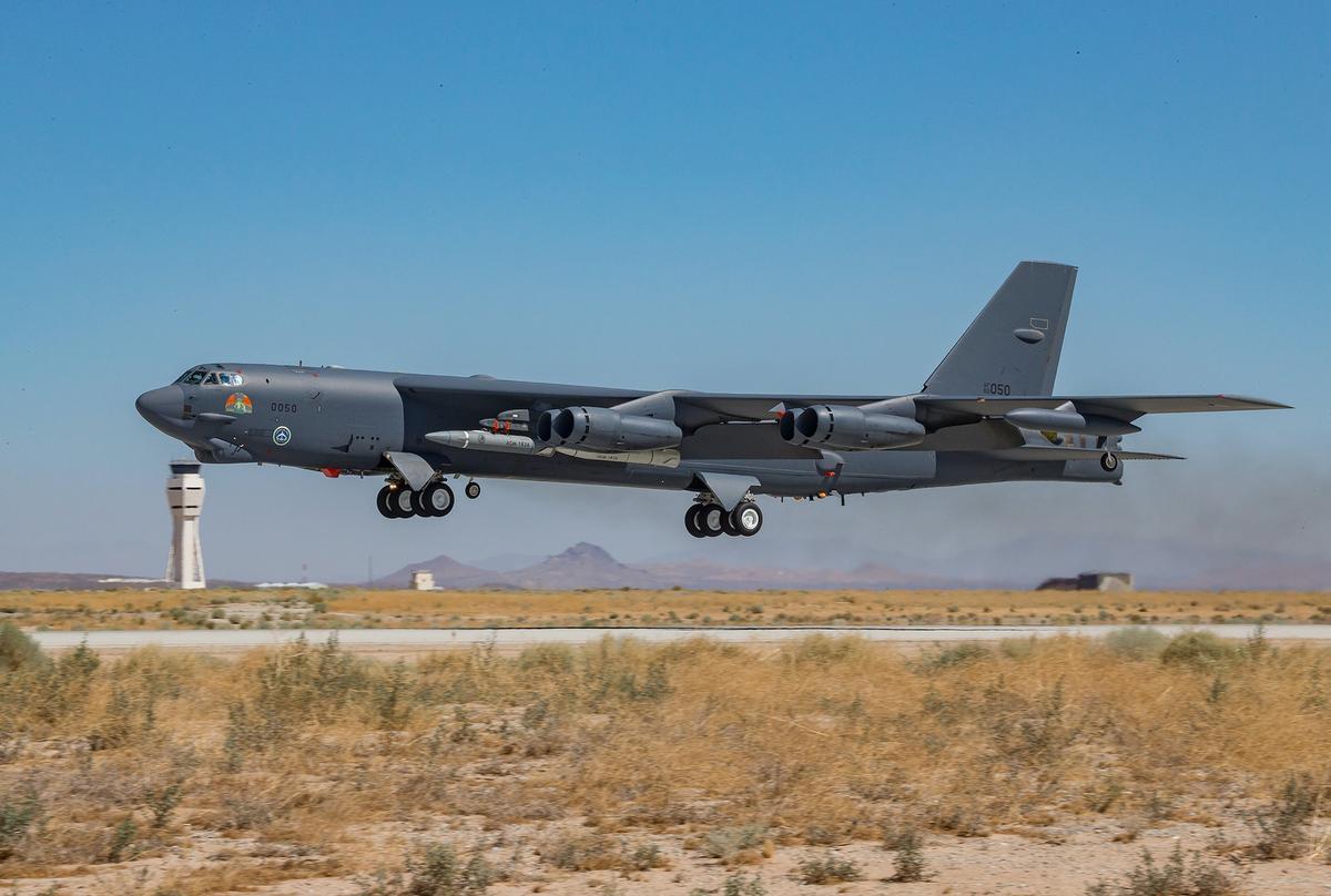 B-52 Bomber Crashes at Edwards Air Force Base in California, Base Says