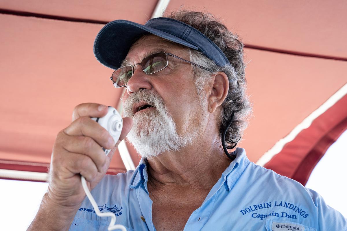 Captain Dan Peretz. (Angelica Edwards/Tampa Bay Times/TNS)