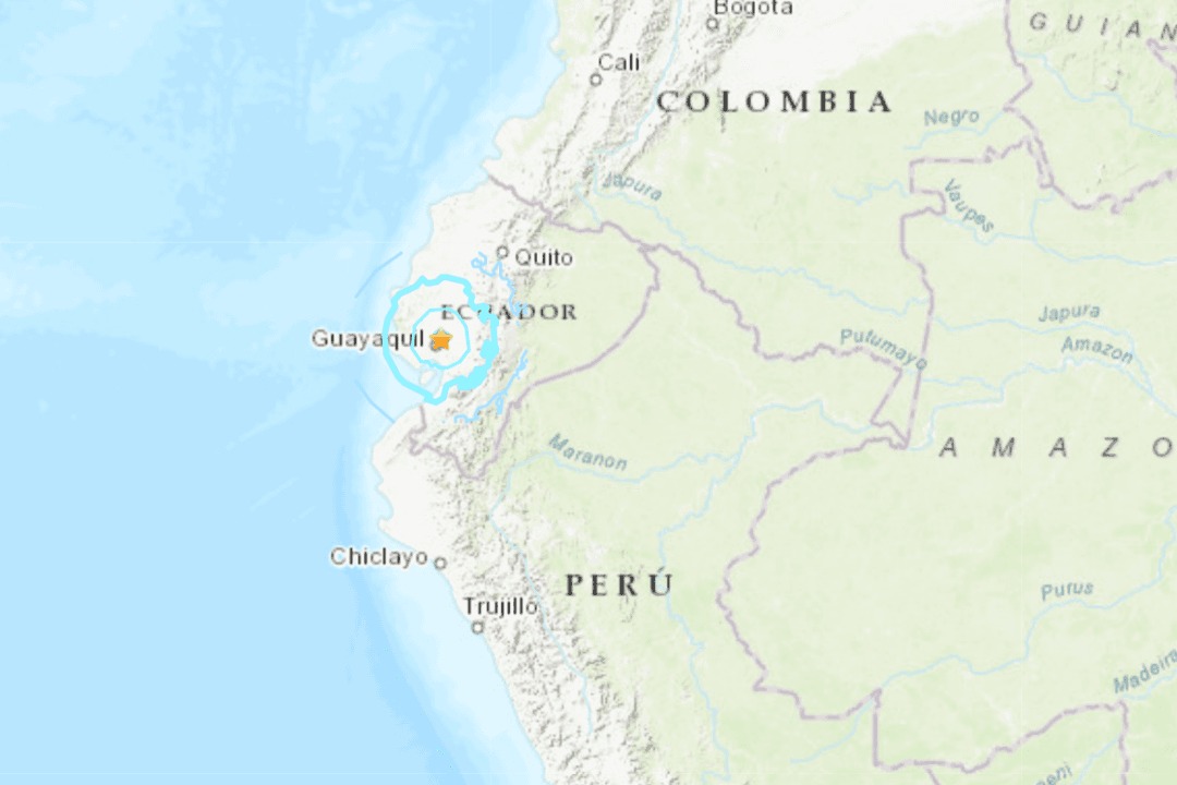 Earthquake Shakes Ecuador’s Coast, Teen Killed by Power Line