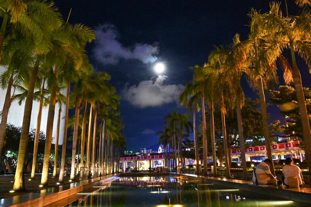 Largest Supermoon of 2022 Shows its Face in Hong Kong