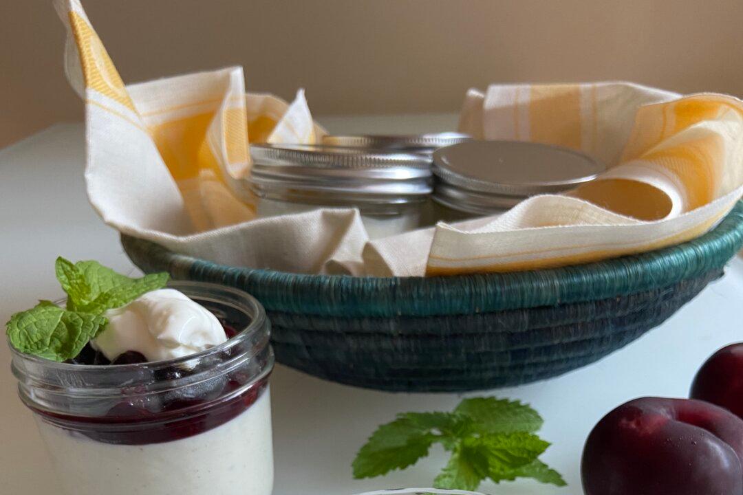 A Perfect Pair: Blueberry Compote Makes a Beautiful Topping for Panna Cotta