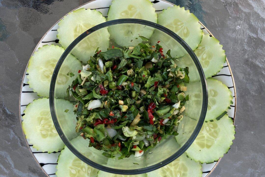 The Best Thing to Do With Fresh Herbs, Hot Peppers: Make This Put-It-on-Anything Condiment