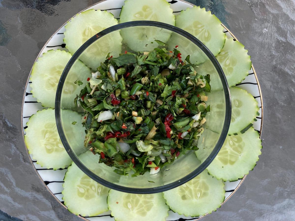 The Best Thing to Do With Fresh Herbs, Hot Peppers: Make This Put-It-on-Anything Condiment