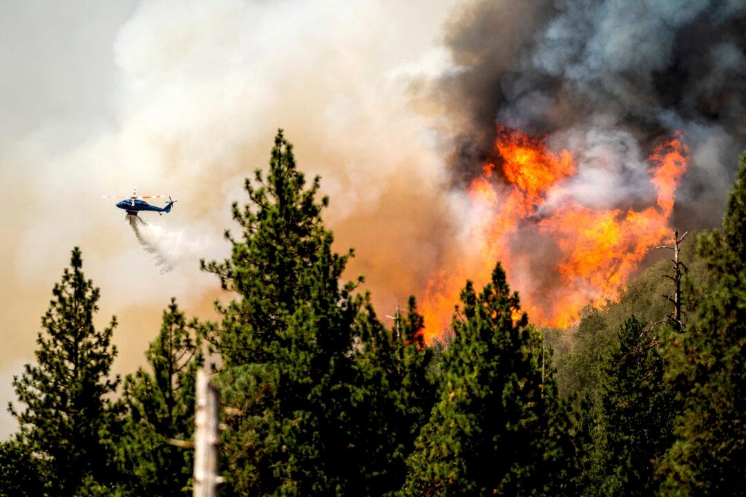 Firefighters Slow Growth of California Blaze Near Yosemite