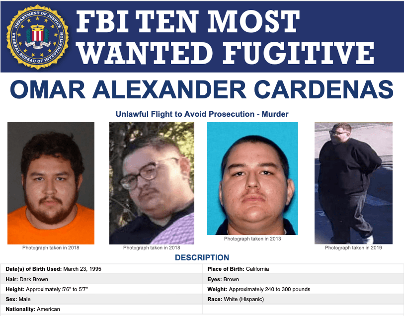 Man Wanted in Sylmar Killing Added to FBI’s Most Wanted List