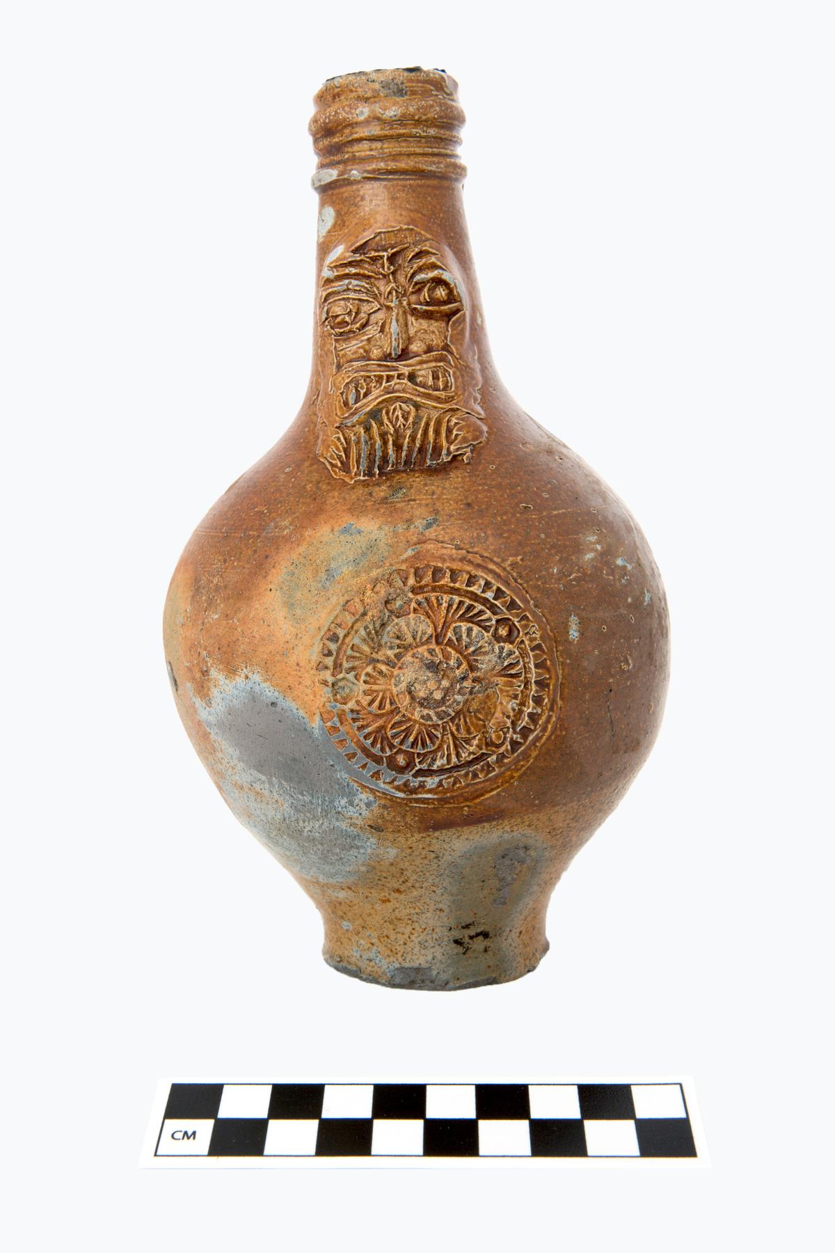 Bartmann jug. (Courtesy of Norfolk Historic Shipwrecks)