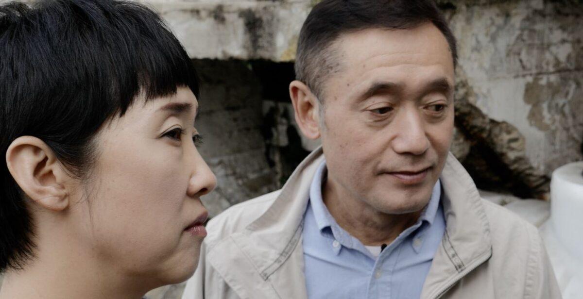 Yifei Wang (L) and her brother Leo in “Finding Courage.” (Swoop Films)