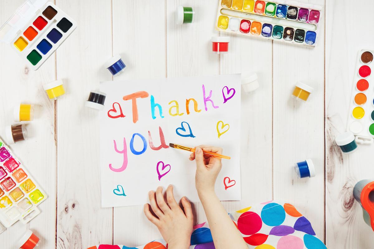 Creative Ways for Kids to Make Their Thank You Notes Special