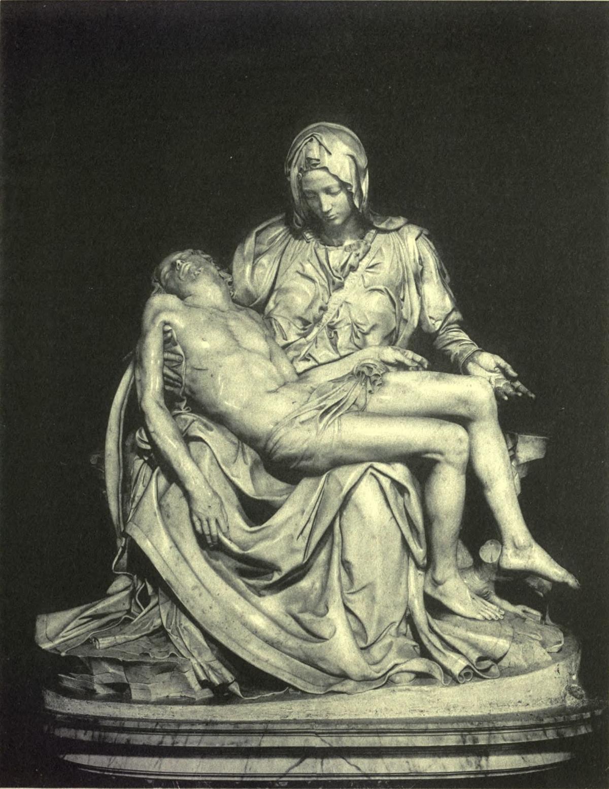 PIETÀ (After Michelangelo. Rome: S. Peter's) Anderson