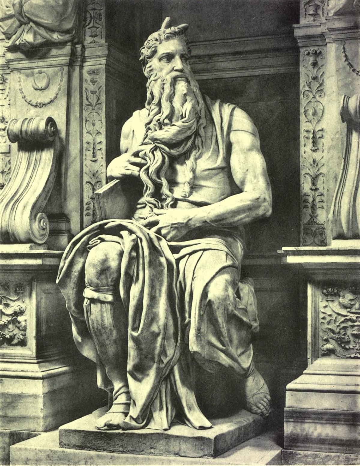 MOSES (After Michelangelo. Rome: S. Pietro in Vincoli) Anderson