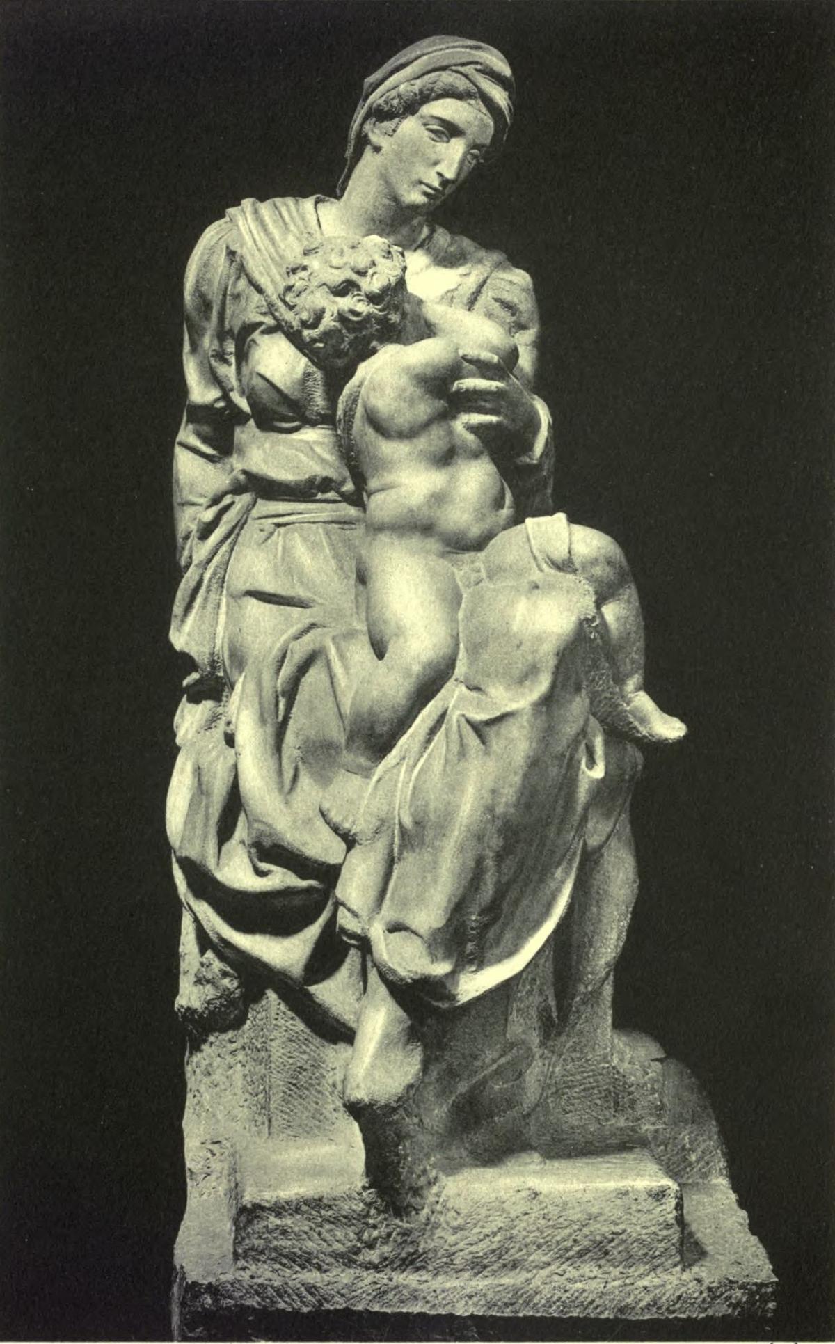 MADONNA AND CHILD (After Michelangelo. Florence: New Sacristy of S. Lorenzo) Anderson