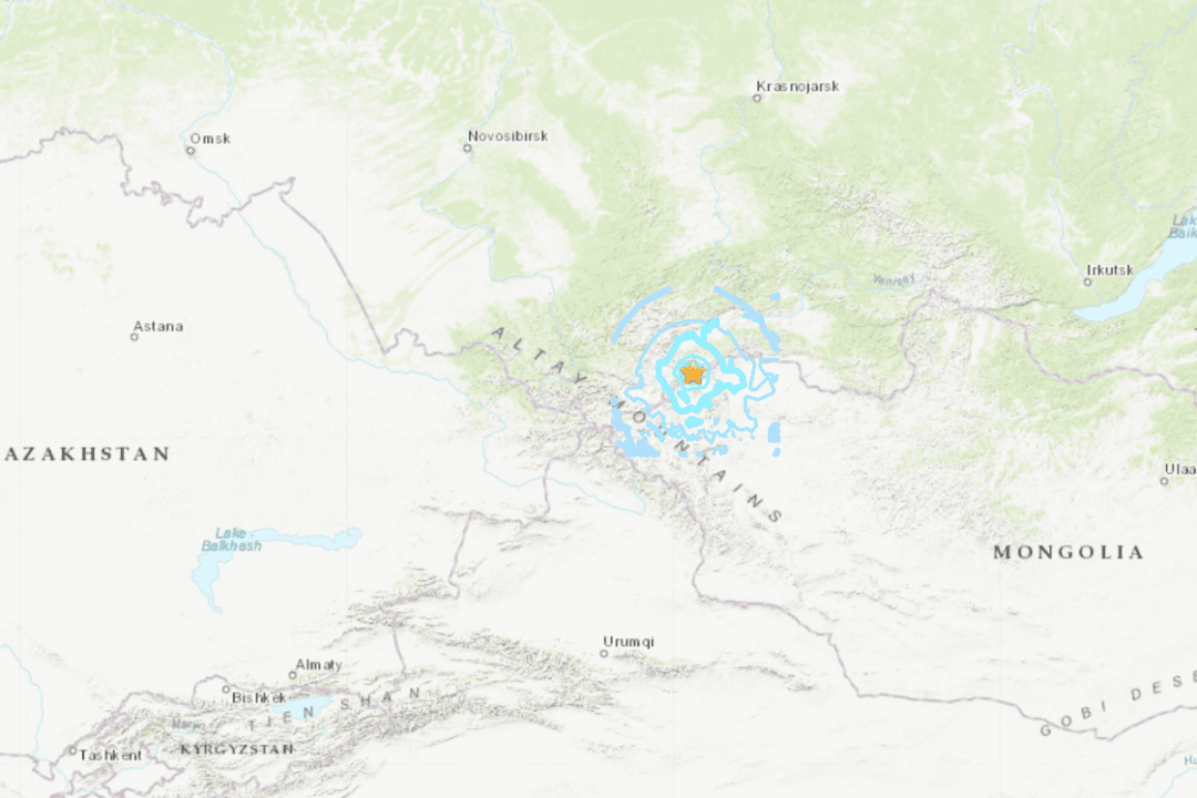 Magnitude 5.5 Earthquake Strikes Russia-Mongolia Border Region: EMSC