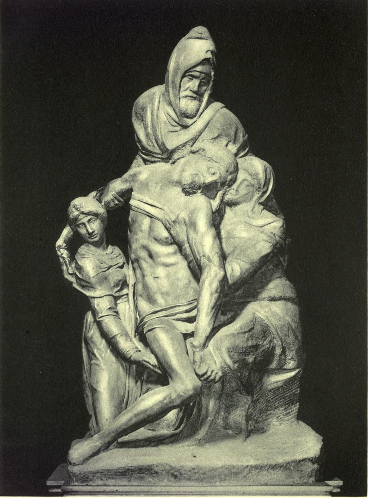 PIETÀ (After Michelangelo . Florence: Duomo) Alinari
