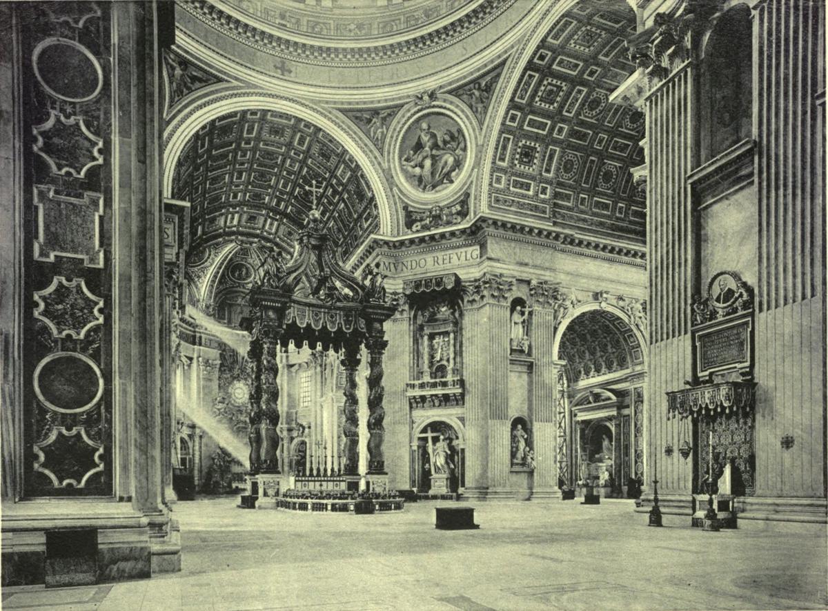 S. PETER'S (After Michelangelo . Rome) Anderson