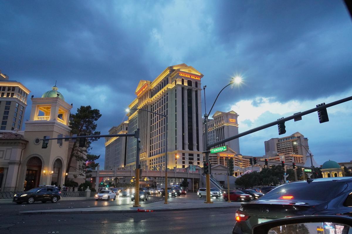 Las Vegas Strip Flooded as Powerful Storm Rips Across Southern Nevada