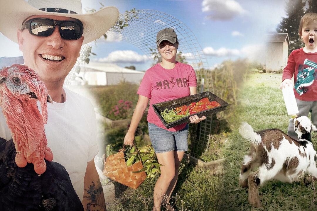 Military Parents Face ‘World’s Craziness’ by Plotting Farm to Grow Own Food, Homeschool Their Kids