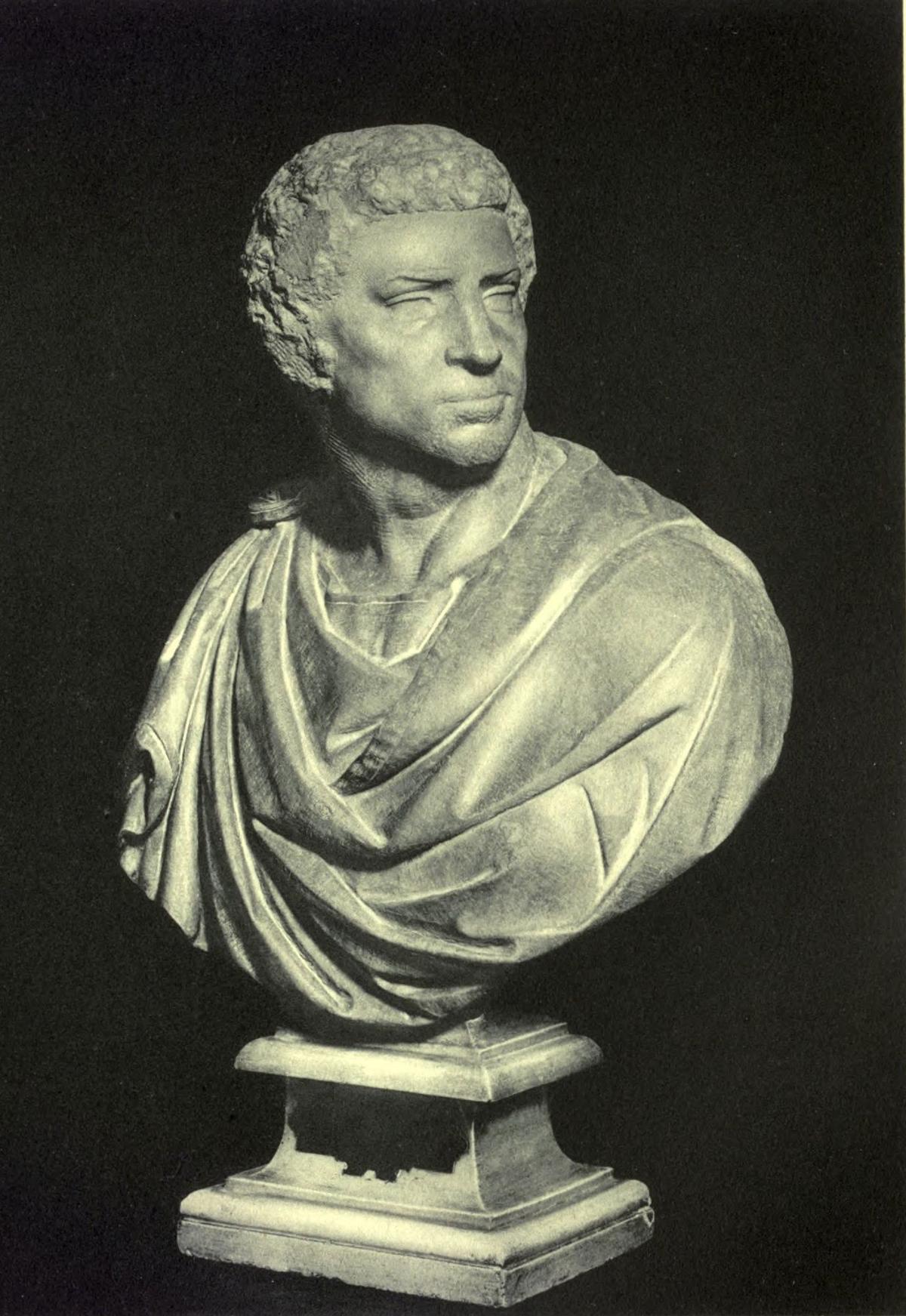 BRUTUS<br/>(After Michelagnolo. Florence: Museo Nazionale) Brogi