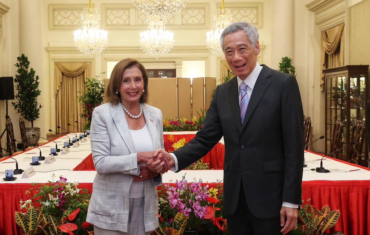 As Pelosi Begins Asia Tour in Singapore, China Warns Against Visiting Taiwan