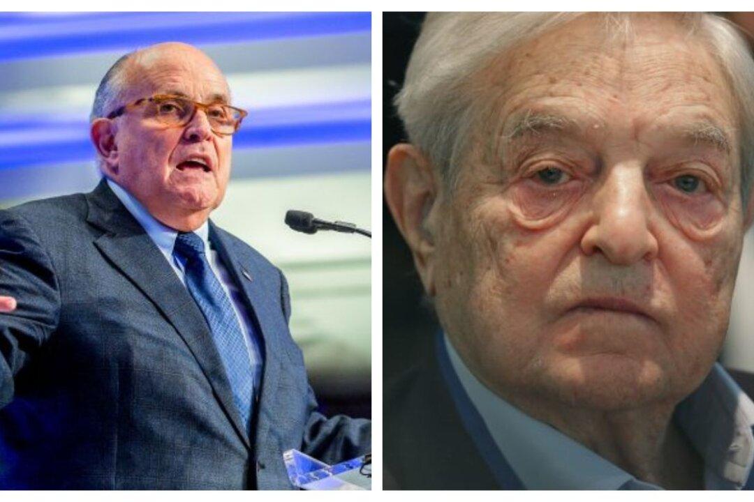 ‘Blood Is on His Hands’ Rudy Giuliani Fires Back at George Soros After Defense of DAs