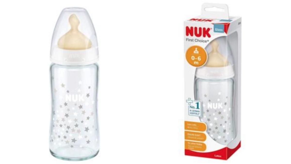 NUK Recalls ‘First Choice’ Glass Baby Bottles Due to Higher Lead Levels
