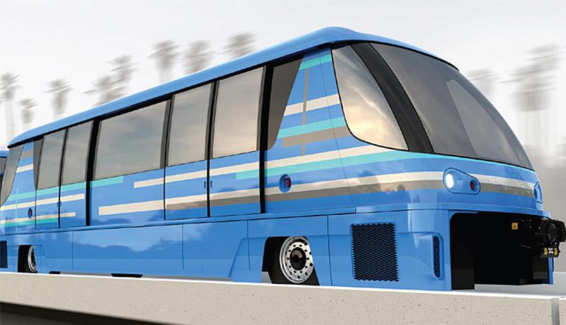 LAX Introduces First Automated People Mover Train Car