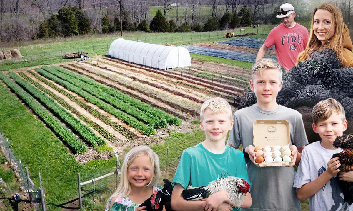 Arkansas Couple Confront Food Shortages, Inflation by Growing Own Food, Starting Off-Grid Homestead