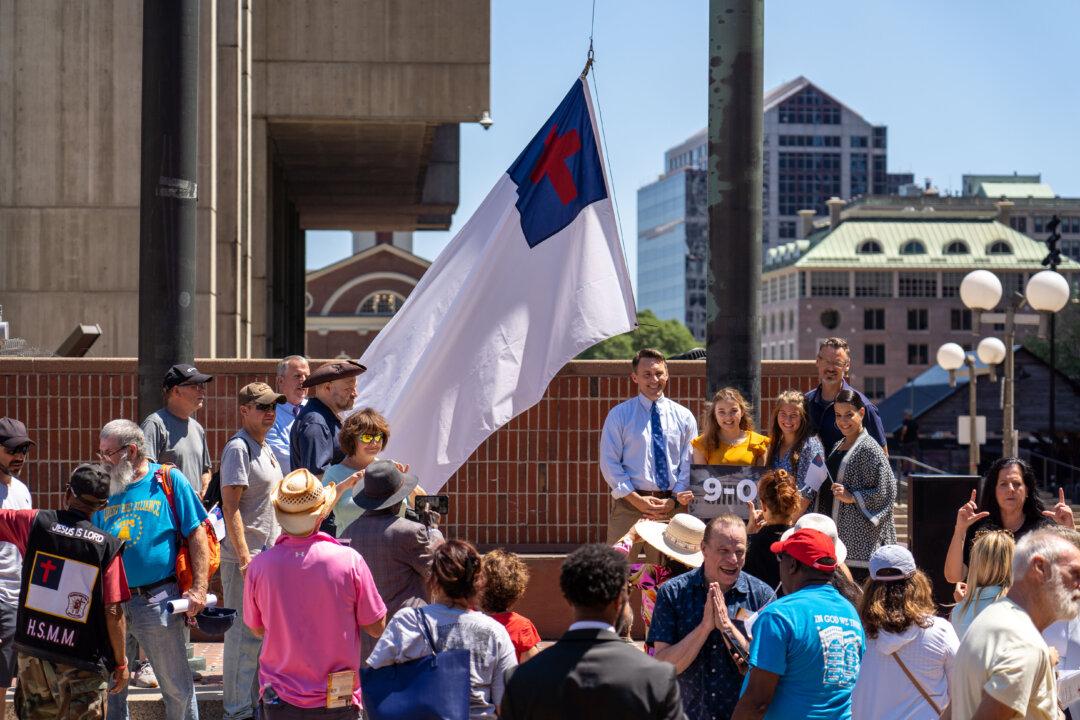 Christian Flag Raised in Boston After Supreme Court Ruled Refusal Violated First Amendment