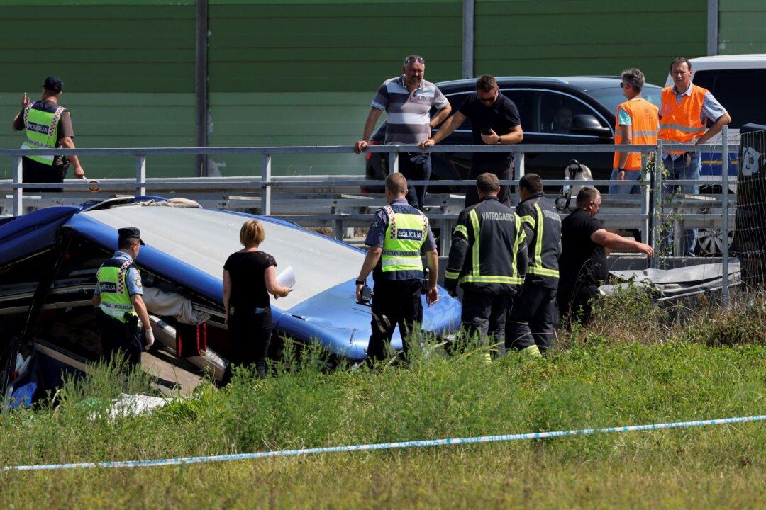 12 Poles Killed, 31 Injured in Croatia Bus Crash
