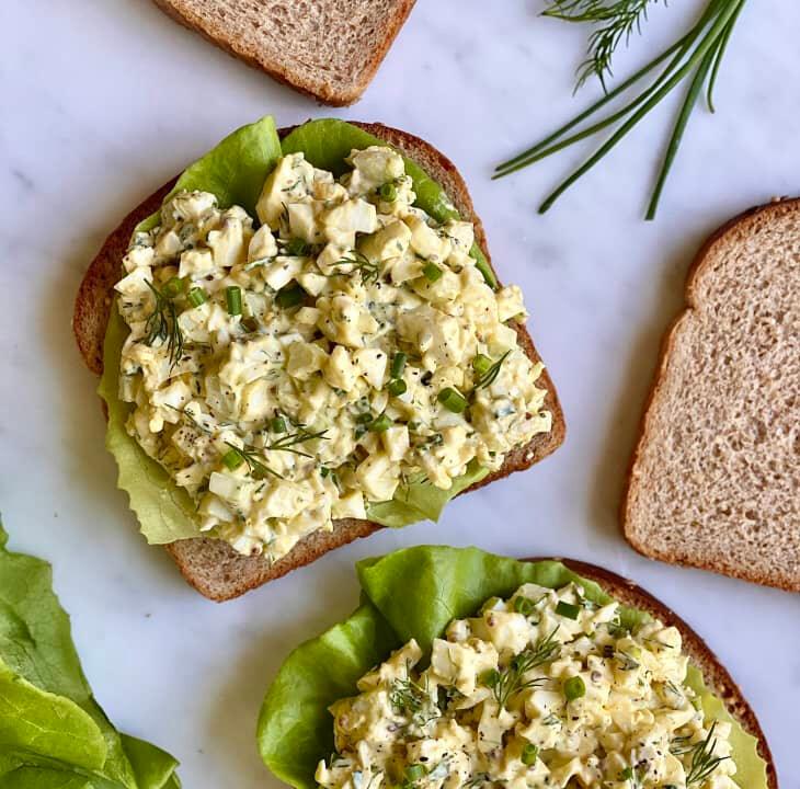 This Is How to Make the Best-Ever Egg Salad Sandwich