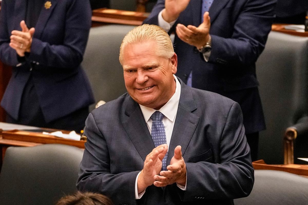 Ontario Will Not Return to COVID Lockdowns in the Future, Ford’s Throne Speech Says