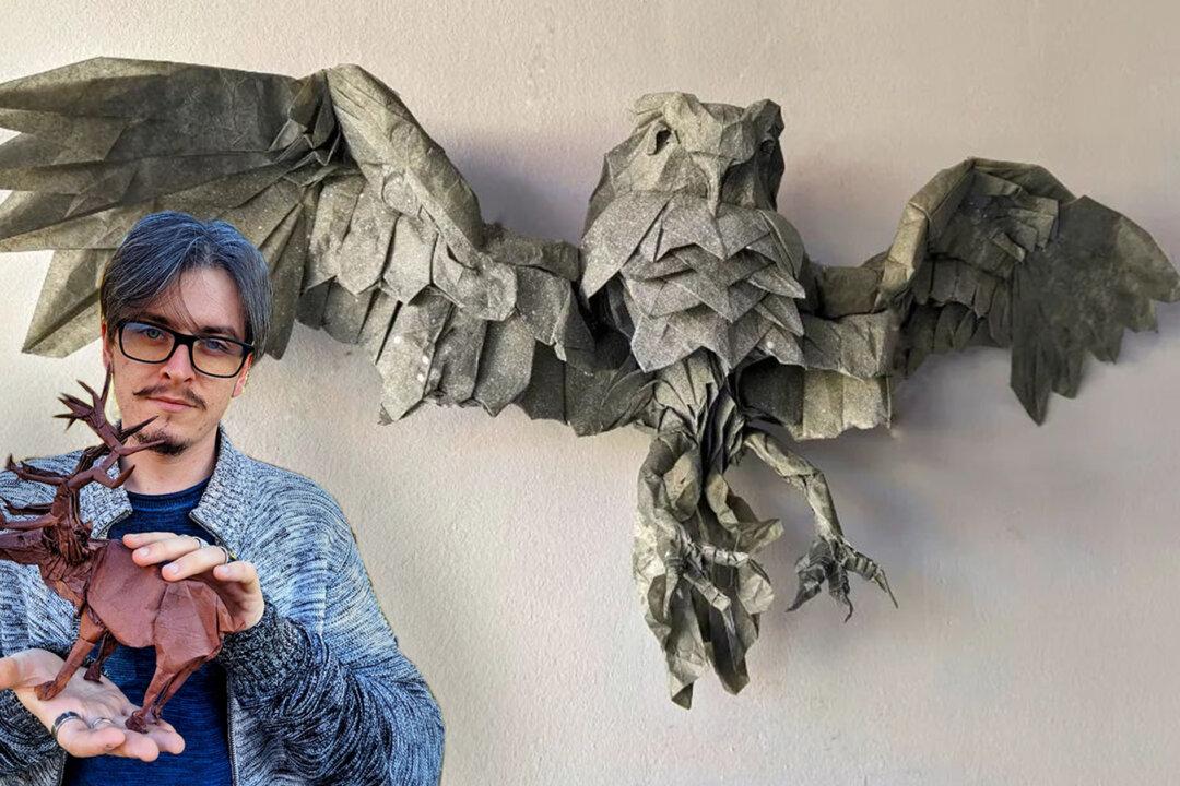 PHOTOS: Self-Taught Artist Makes Incredible Origami Creatures From Single Sheets of Paper