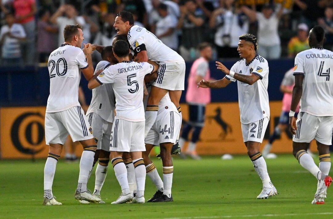 Galaxy Rout Whitecaps Behind Samuel Grandsir