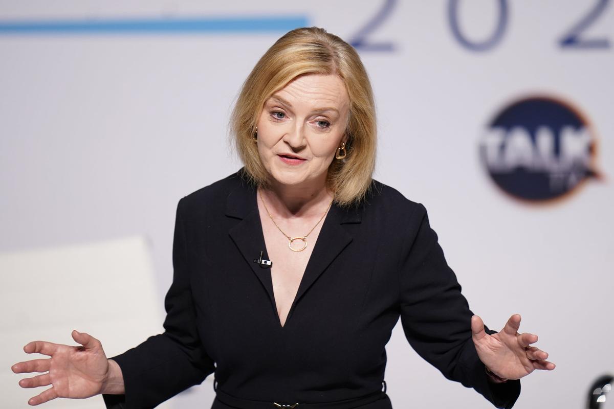Liz Truss Slams ‘Gordon Brown Economics’ of Raising Tax and Benefits