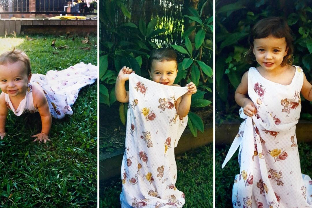 VIDEO: Mom Takes Birthday Photos of Daughter From Age 1 to 18 in Grandma’s Wedding Dress