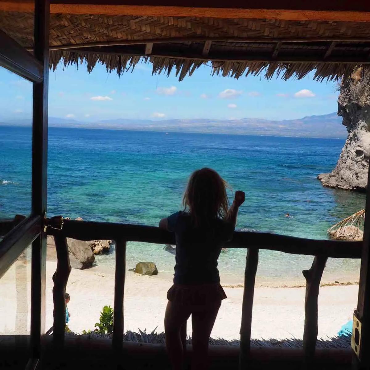 Beautiful Apo Island. (Courtesy of Evie Farrell)
