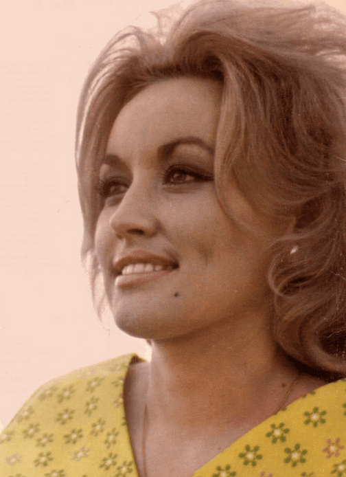 An early photo of Dolly Parton in "Dolly Parton: Here I Am." (British Broadcasting Corporation)