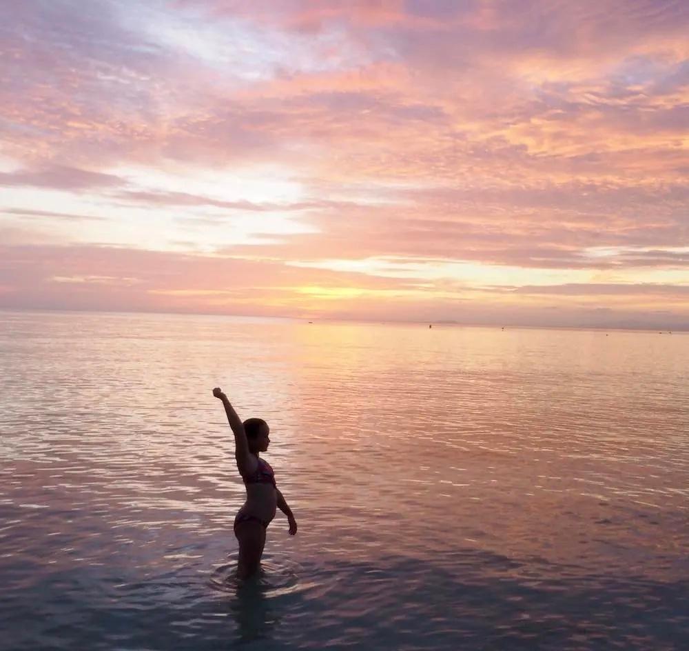 Sunset at Coco Grove. (Courtesy of Evie Farrell)